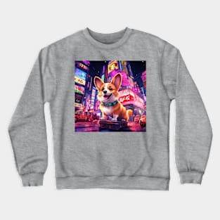 Kawaii Corgi Crewneck Sweatshirt